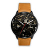 Image of Mens 40Mm / Brown Camo Camouflage Fashion Les Montres Fantaisies Marble Watch Custom Made