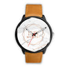 Image of Mens 40Mm / Brown Enjoy Every Moment Girly Les Montres Fantaisies Montre Enjoy Every Moment Montre Aiguille Fantaisie Watch Custom Made