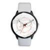 Image of Mens 40Mm / White Enjoy Every Moment Girly Les Montres Fantaisies Montre Enjoy Every Moment Montre Aiguille Fantaisie Watch Custom Made