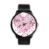 Image of Mens 40Mm / Metal Mesh Fashion Girly Les Montres Fantaisies Montre Coeur En Papillon Montre Aiguille Fantaisie Watch Custom Made