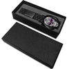 Image of Girly Les Montres Fantaisies Montre Rose Skulls Black Montre Aiguille Fantaisie Montre Bague Fantaisie Watch Custom Made