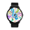 Image of Mens 40Mm / Metal Mesh Amour De La Musique Les Montres Fantaisies Montre Amour De La Musique Montre Aiguille Fantaisie Montre Bague