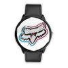 Image of Mens 40Mm / Black Fox Racing Les Montres Fantaisies Montre Fox Montre Aiguille Fantaisie Montre Bague Fantaisie Watch Custom Made