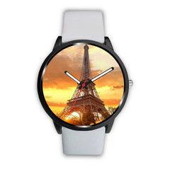 Mens 40Mm / White Eiffel Tower Watches Fashion Les Montres Fantaisies Montre Tour Eiffel Montre Aiguille Fantaisie Watch Custom Made