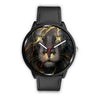 Image of Mens 40Mm / Black Animal Design Lion Les Montres Fantaisies Lion Montre Tonnerre De Lion Watch Custom Made