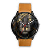 Image of Mens 40Mm / Brown Animal Design Lion Les Montres Fantaisies Lion Montre Tonnerre De Lion Watch Custom Made