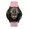 Image of Mens 40Mm / Pink Animal Design Lion Les Montres Fantaisies Lion Montre Tonnerre De Lion Watch Custom Made