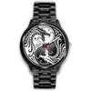 Image of Mens 40Mm / Metal Link Dragon Dragon Rouge Fashion Les Montres Fantaisies Montre Watch Custom Made