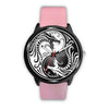 Image of Mens 40Mm / Pink Dragon Dragon Rouge Fashion Les Montres Fantaisies Montre Watch Custom Made