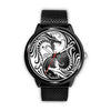 Image of Mens 40Mm / Metal Mesh Dragon Dragon Rouge Fashion Les Montres Fantaisies Montre Watch Custom Made