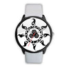 Image of Mens 40Mm / White Fashion Les Montres Fantaisies Montre Cool Peace Montre Aiguille Fantaisie Montre Bague Fantaisie Watch Custom Made