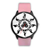 Image of Mens 40Mm / Pink Fashion Les Montres Fantaisies Montre Cool Peace Montre Aiguille Fantaisie Montre Bague Fantaisie Watch Custom Made