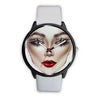 Image of Mens 40Mm / White Fashion Femme Girly Les Montres Fantaisies Montre Visage Glamour Watch Custom Made