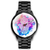 Image of Mens 40Mm / Metal Link Fashion Girly Hasma Hénée Les Montres Fantaisies Watch Custom Made