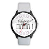 Image of Mens 40Mm / White Fashion Girly Idée Cadeaux Les Montres Fantaisies Maman Watch Custom Made