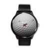 Image of Mens 40Mm / Metal Mesh Balle De Golf Golf Les Montres Fantaisies Montre Balle De Golf Montre Aiguille Fantaisie Watch Custom Made