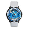 Image of Mens 40Mm / White Animals Animaux Dauphin Dauphons Dolphins Watch Custom Made