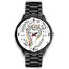 Image of Mens 40Mm / Metal Link Dream Girly Les Montres Fantaisies Licorne Montre Aiguille Fantaisie Watch Custom Made