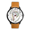 Image of Mens 40Mm / Brown Dream Girly Les Montres Fantaisies Licorne Montre Aiguille Fantaisie Watch Custom Made