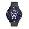 Image of Mens 40Mm / Black Do You Need Space Lespace Les Montres Fantaisies Montre Montre Aiguille Fantaisie Watch Custom Made