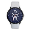 Image of Mens 40Mm / White Do You Need Space Lespace Les Montres Fantaisies Montre Montre Aiguille Fantaisie Watch Custom Made