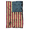 Image of American Flag Couverture Drapeau Americain Plaide Blanket Custom Made