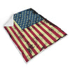 Image of Adult 70X44 American Flag Couverture Drapeau Americain Plaide Blanket Custom Made