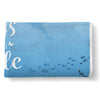 Image of Couverture Plaide Smile Toujours Sourire Blanket Custom Made