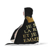 Image of Je Suis La Reine Hooded Blanket Custom Made