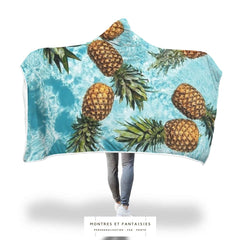 Ananas Couverture Ananas Hooded Blanket Custom Made
