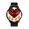 Image of Mens 40Mm / Metal Mesh Coeur Fashion Les Montres Fantaisies Love Montre Watch Custom Made