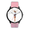 Image of Mens 40Mm / Pink Cool Life Fashion Femme Girly Les Montres Fantaisies Watch Custom Made