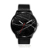 Image of Mens 40Mm / Metal Mesh Les Montres Fantaisies Marble Marbre Minimalist Black Watches Minimalist Watches Watch Custom Made