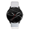 Image of Mens 40Mm / White Les Montres Fantaisies Marble Marbre Minimalist Black Watches Minimalist Watches Watch Custom Made